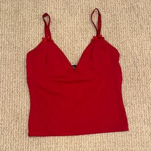 Red Women's Tank Top